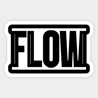 FLOW // Minimalism Sticker